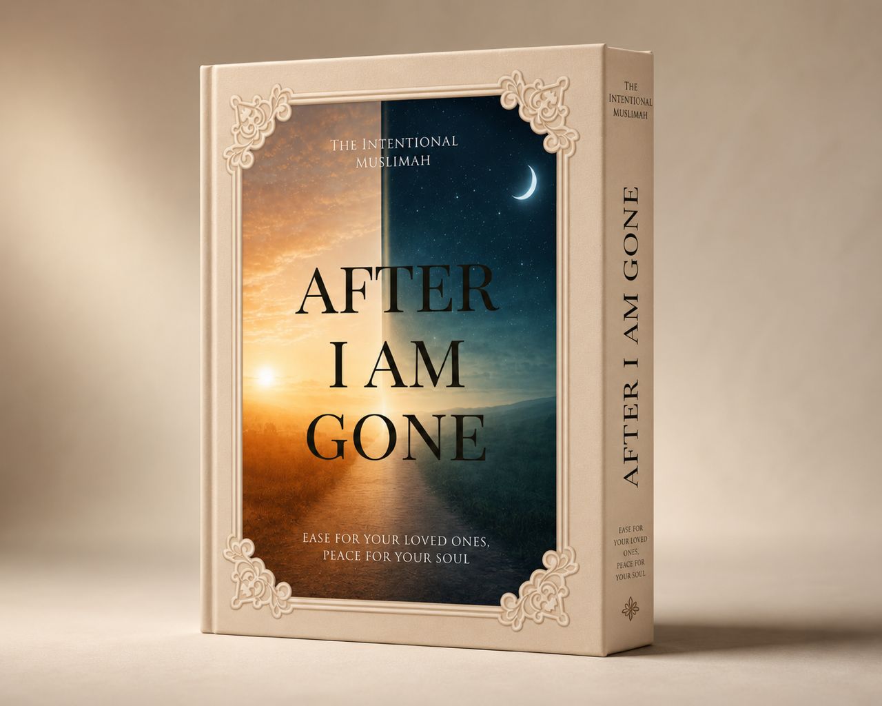 After I Am Gone planner cover